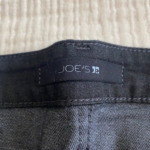 Joe’s Jeans Dion Distressed Raw Hem Skinny Jeans in Black - Size 32 - Picture 4 of 5